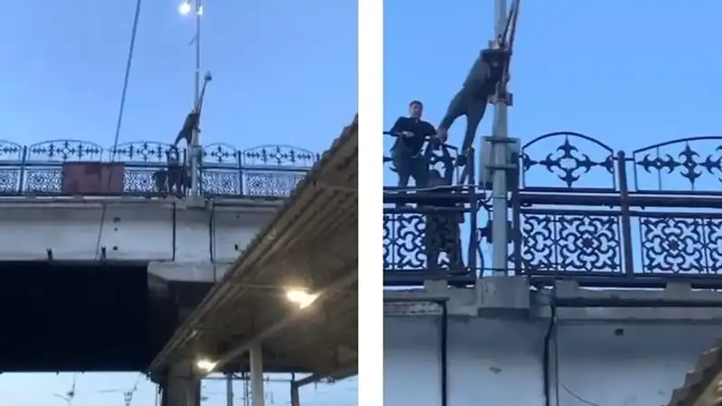 Попытка суицида лечение корсаков. Самоубийца прыгнул с крыши. Самоубийство на мосту картинка.