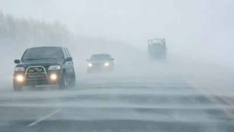 5 декабря на большей части Казахстана ожидается снег и туман