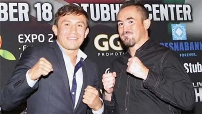 Головкин и Рубио прошли процедуру взвешивания за 30 дней до боя