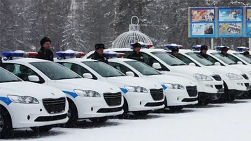 Автопарк полиции и спасателей Алматинской области пополнился новыми машинами