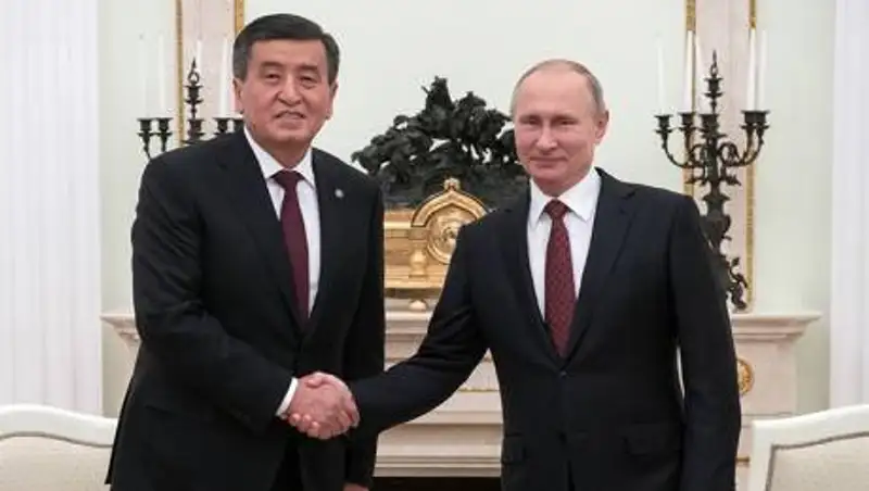 Путин перепутал имя президента Кыргызстана