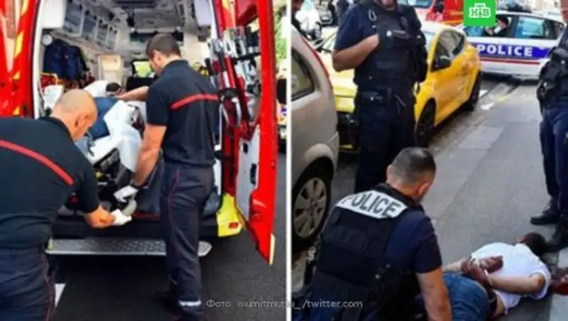 В Тулузе неизвестный напал с ножом на прохожих и ранил семь человек