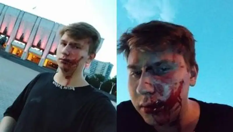 В Алматы жестоко избили блогера