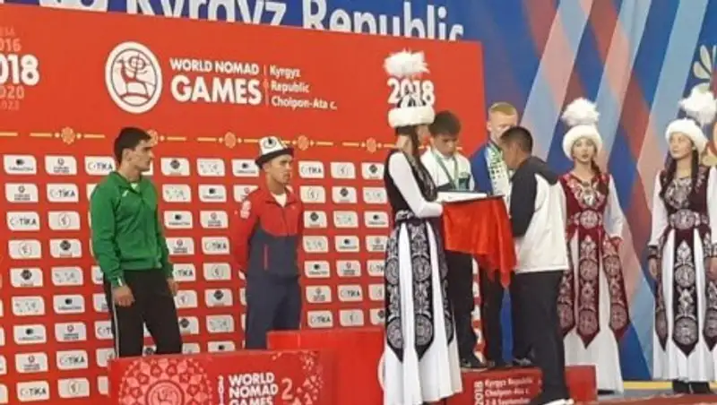Первые медали завоевали казахстанцы на III Всемирных играх кочевников