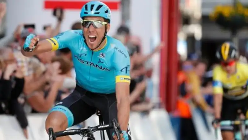 Велогонщик «Астаны» победил в 14-м этапе «Тур де Франс»