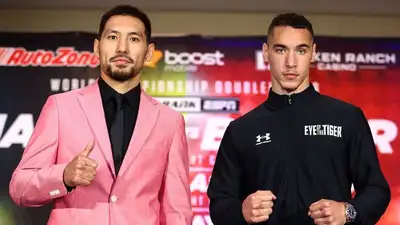 Бокс Дуэль взглядов, фото - Новости Zakon.kz от 12.05.2023 11:20