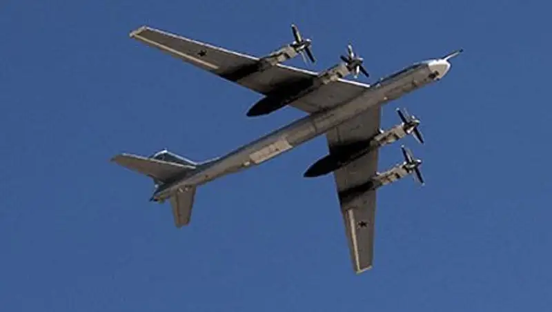 Японские истребители поднимались на перехват российских бомбардировщиков