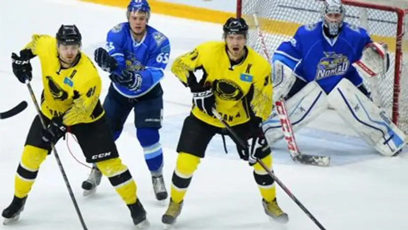 ХК «Номад» вновь сильнее «Беркута» 