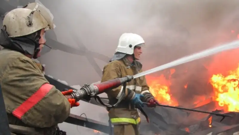 Шымкентте балабақшадағы өрт салдарынан 200 бүлдіршін қауіпсіз жерге шығарылды