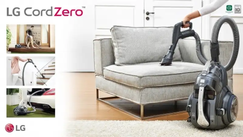 Пылесос LG СordZero! Когда уборка в удовольствие!