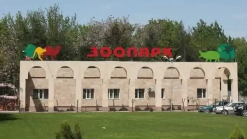 Из зоопарка Шымкента украли сейф с деньгами