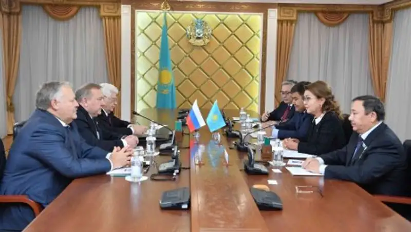 Вопросы межпарламентского сотрудничества обсудила Дарига Назарбаева с депутатами Госдумы