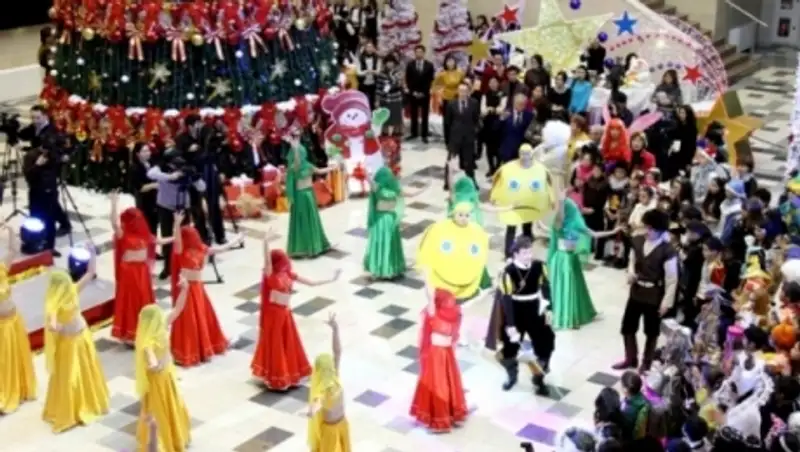 В Казахстане прошли Президентские новогодние ёлки