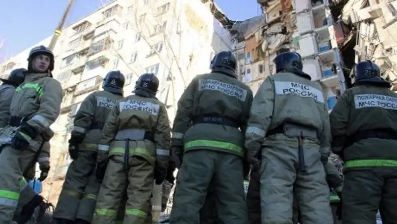 Взрыв в жилом доме в Магнитогорске