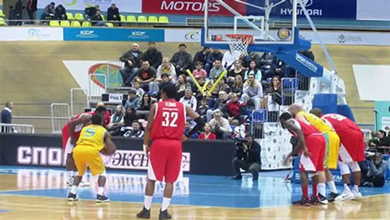 «Астана» обыграла «Красный Октябрь» в Единой Лиге ВТБ