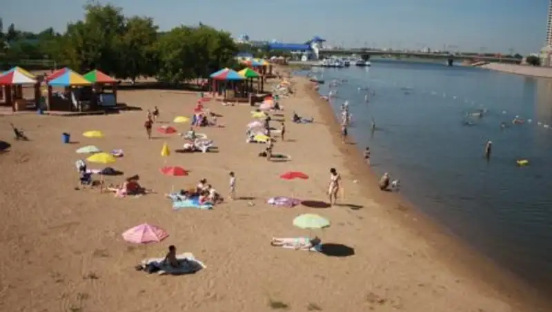 В Астане начинается купальный сезон