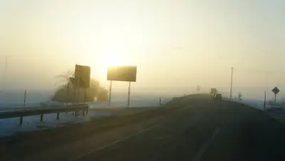 Штормовое предупреждение, фото - Новости Zakon.kz от 23.01.2022 22:08