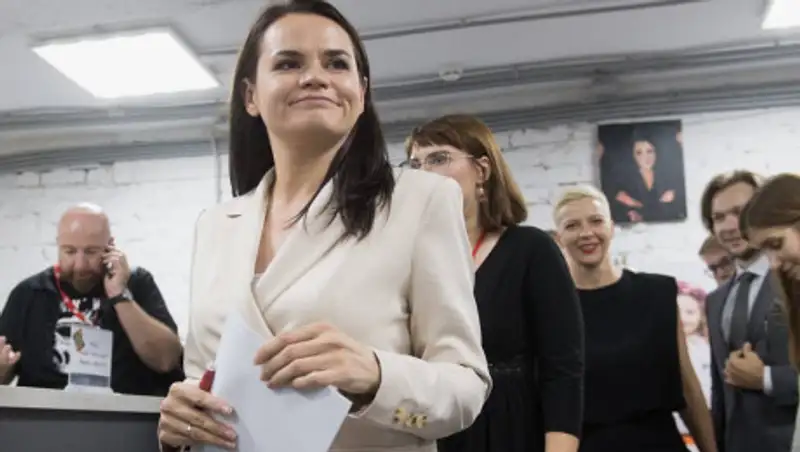 В штабе Тихановской отказались признавать победу Лукашенко на выборах