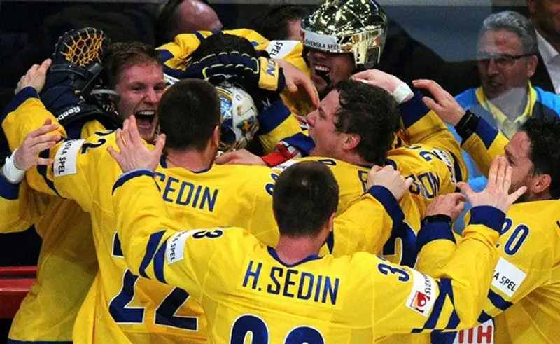 Сборная Швеции стала чемпионом мира по хоккею, фото - Новости Zakon.kz от 20.05.2013 15:41