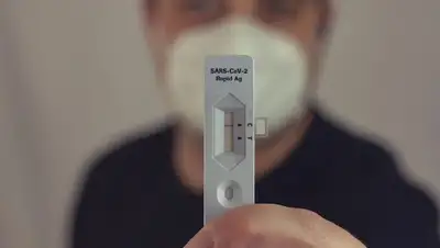 Коронавирус тест, фото - Новости Zakon.kz от 03.02.2022 07:14