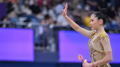 Казахстанские гимнастки завоевали серебро на Азиатских играх