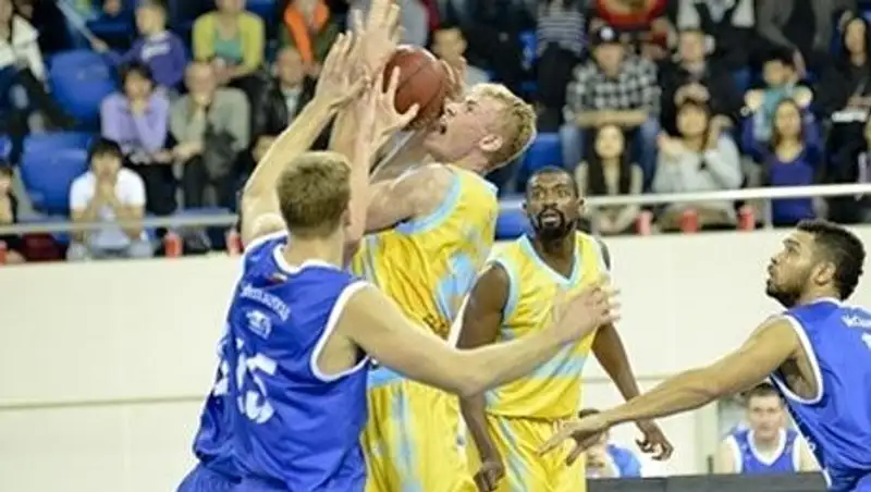 Баскетбольная «Астана» победила «Нептунас» в матче ВТБ