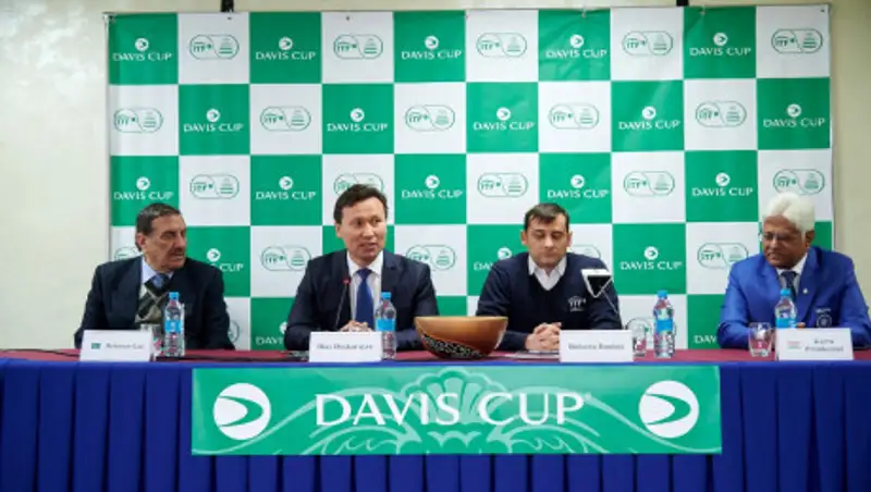 Казахстан стал нейтральной площадкой для матча Кубка Дэвиса между Индией и Пакистаном