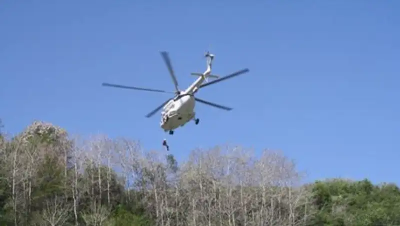 В ущелье Аю-сай прошли пожарно-тактические учения