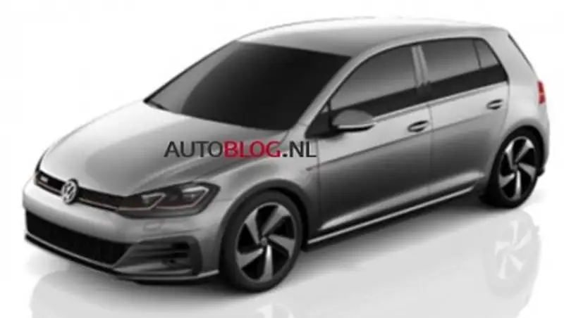 СМИ раздобыли изображения обновленного VW Golf