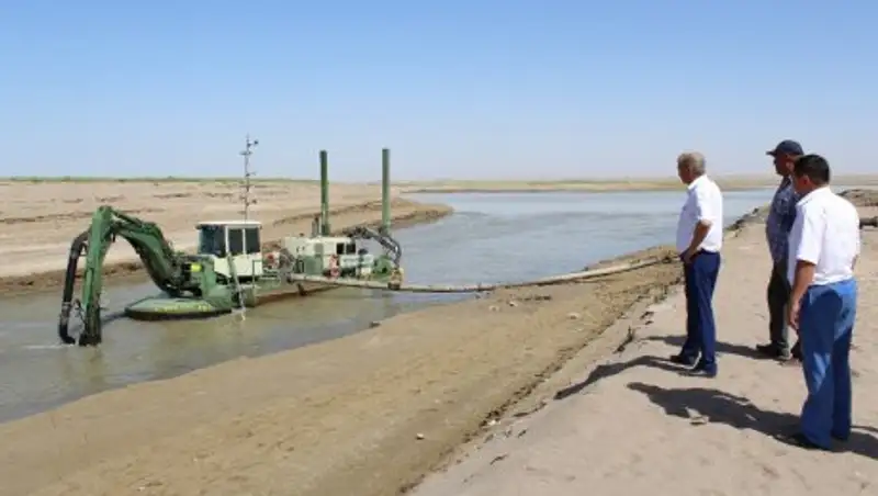 В Жетысайском районе Туркестанской области решается вопрос дефицита воды