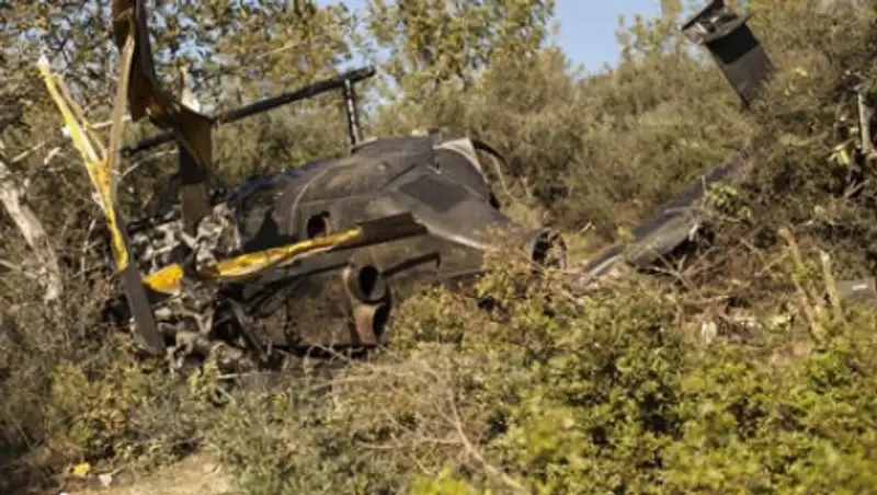 В Испании разбился вертолет с тонной гашиша