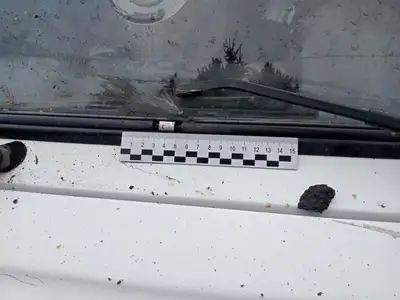 Два года может получить риддерчанин, разбивший лобовое стекло полицейской машины, фото - Новости Zakon.kz от 12.10.2023 14:55