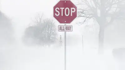синоптики объявили штормовое предупреждение, фото - Новости Zakon.kz от 12.01.2023 18:15