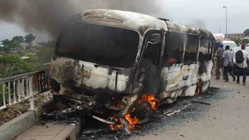 Конгода жол апатынан 40-&#1179;а жуы&#1179; адам к&#1257;з ж&#1201;мды