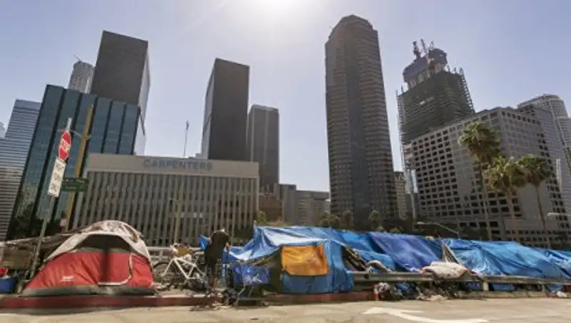 Лос-Анджелес лидирует по числу бездомных в рейтинге городов США