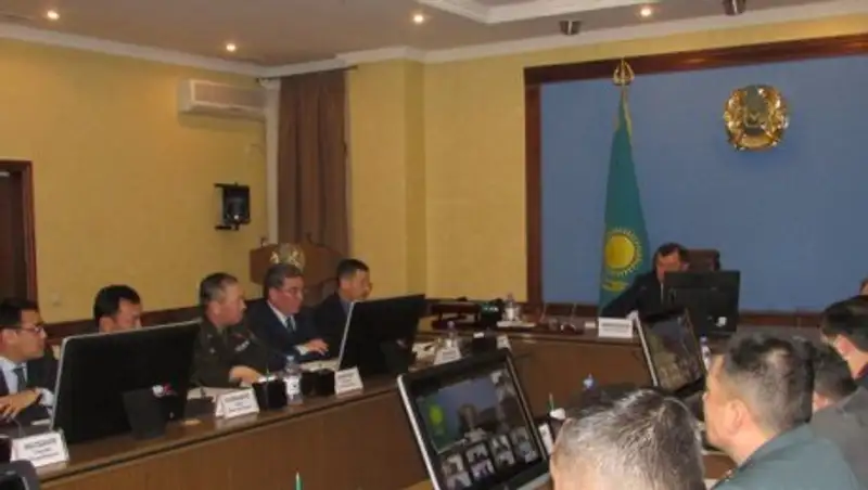 В Жамбылской области проведено заседания КЧС области