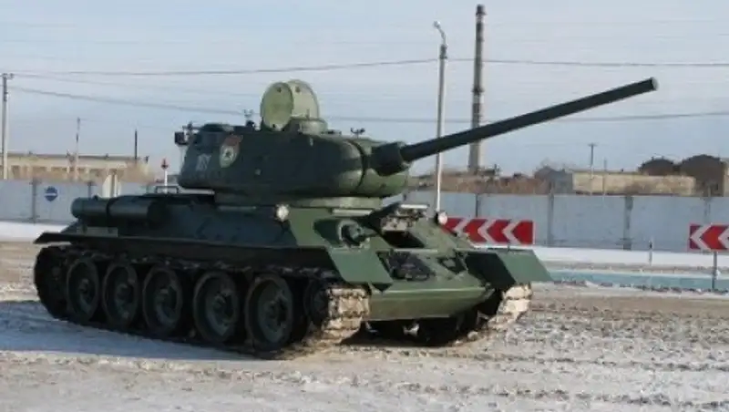 Танк времен ВОВ примет участие в военном параде в Астане