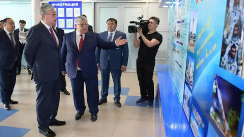 Президент Казахстана ознакомился с перспективами развития Байконура