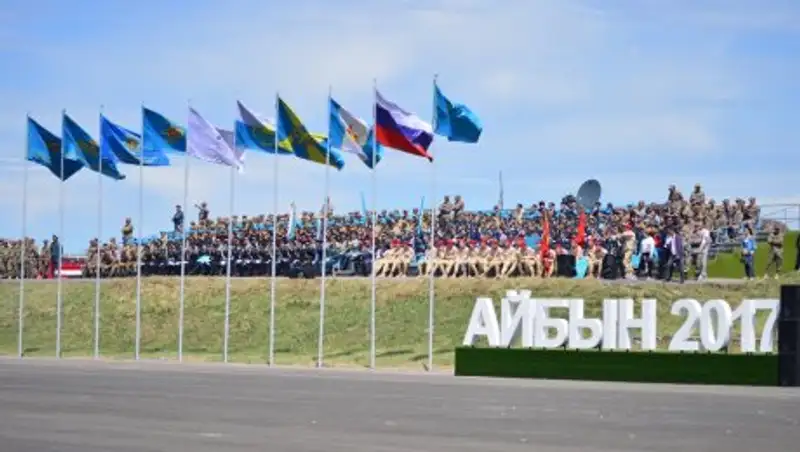 В Казахстане стартовал международный военно-патриотический сбор молодежи «Айбын» 