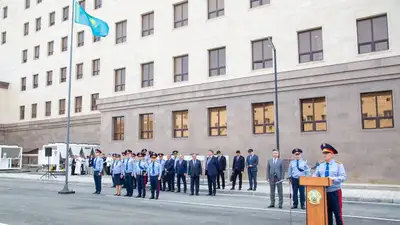 Глава МВД открыл новое здание департамента полиции Атырауской области, фото - Новости Zakon.kz от 29.05.2023 12:07