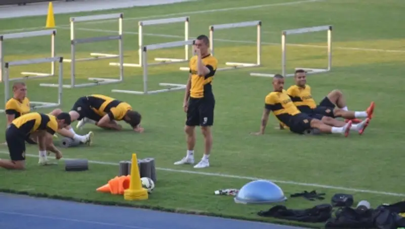 Как футболисты «Кайрата» готовятся к домашнему матчу против «Црвены Звезды»