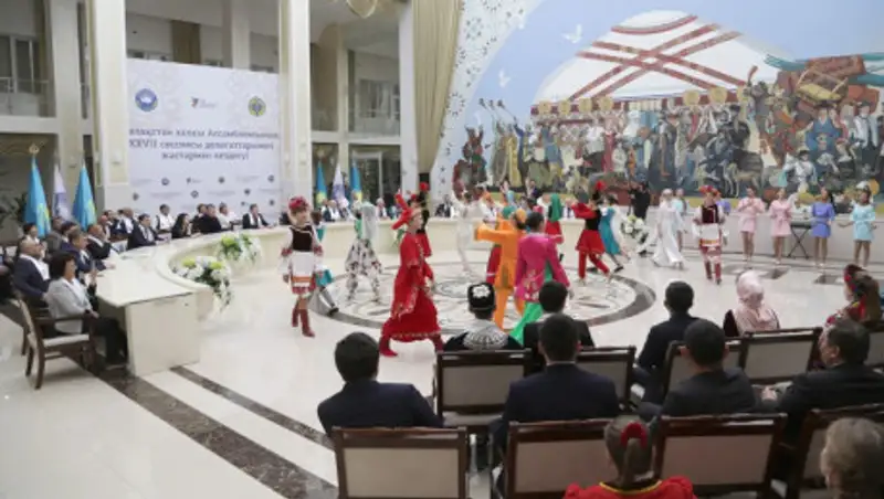 Карагандинская молодежь встретилась с делегатами XXVII сессии Ассамблеи народа Казахстана