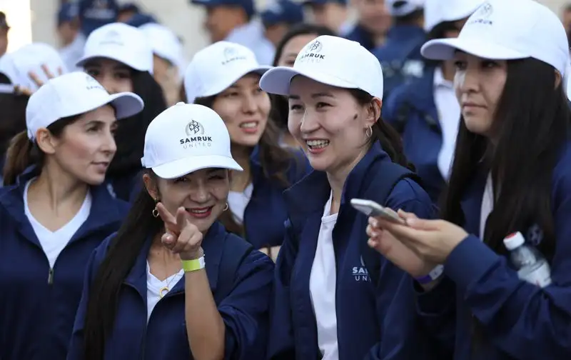 Спартакиада в честь 15-летия "Самрук-Қазына" проходит в Астане