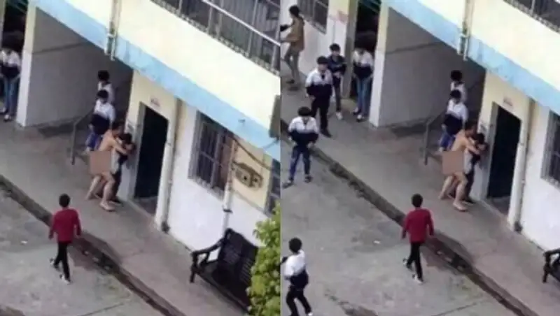 Китайский учитель пытался изнасиловать школьницу прямо на глазах учеников