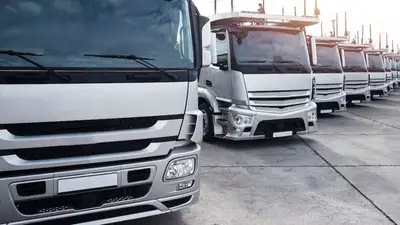 Порядка 400 казахстанских грузовых автомобилей застряли на территории Польшы, фото - Новости Zakon.kz от 25.02.2023 17:09