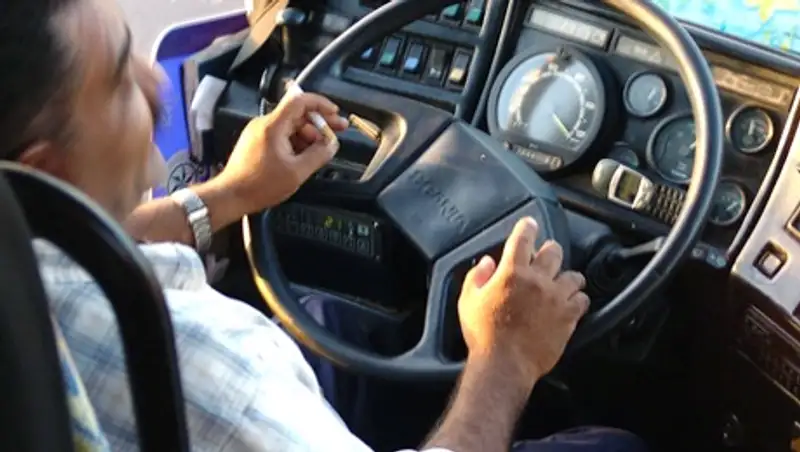 174 нарушения ПДД водителями автобусов выявили в Алматинской области за сутки