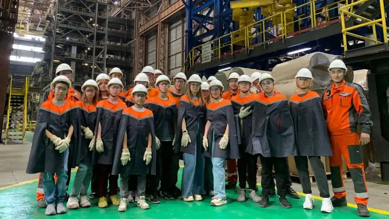 Дети сотрудников "АрселорМиттал Темиртау" побывали на работе у родителей