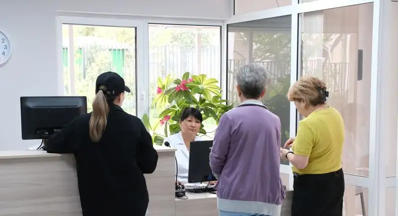 В Алматы открыли новый филиал поликлиники в мкр. Мамыр-5