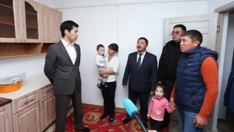 В селе Сайхин ЗКО построены 16 домов для жителей