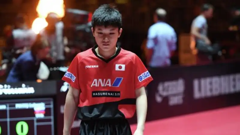 13-летний японец стал самым молодым четвертьфиналистом ЧМ по настольному теннису